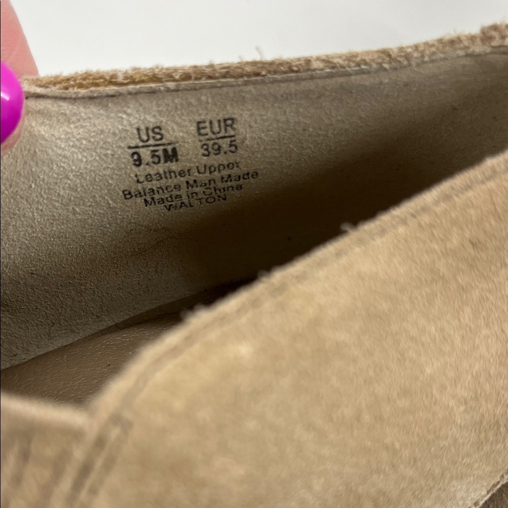 Sam Edelman Walton Beige Booties Size 9.5 - Picture 9 of 10